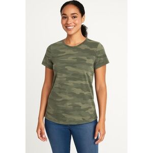 OLD NAVY Lighter Camo Pattern Short Sleeves Crew Neck‎ T-shirt Large
